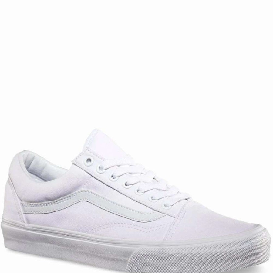 Low Top * | Vans Old Skool In True White