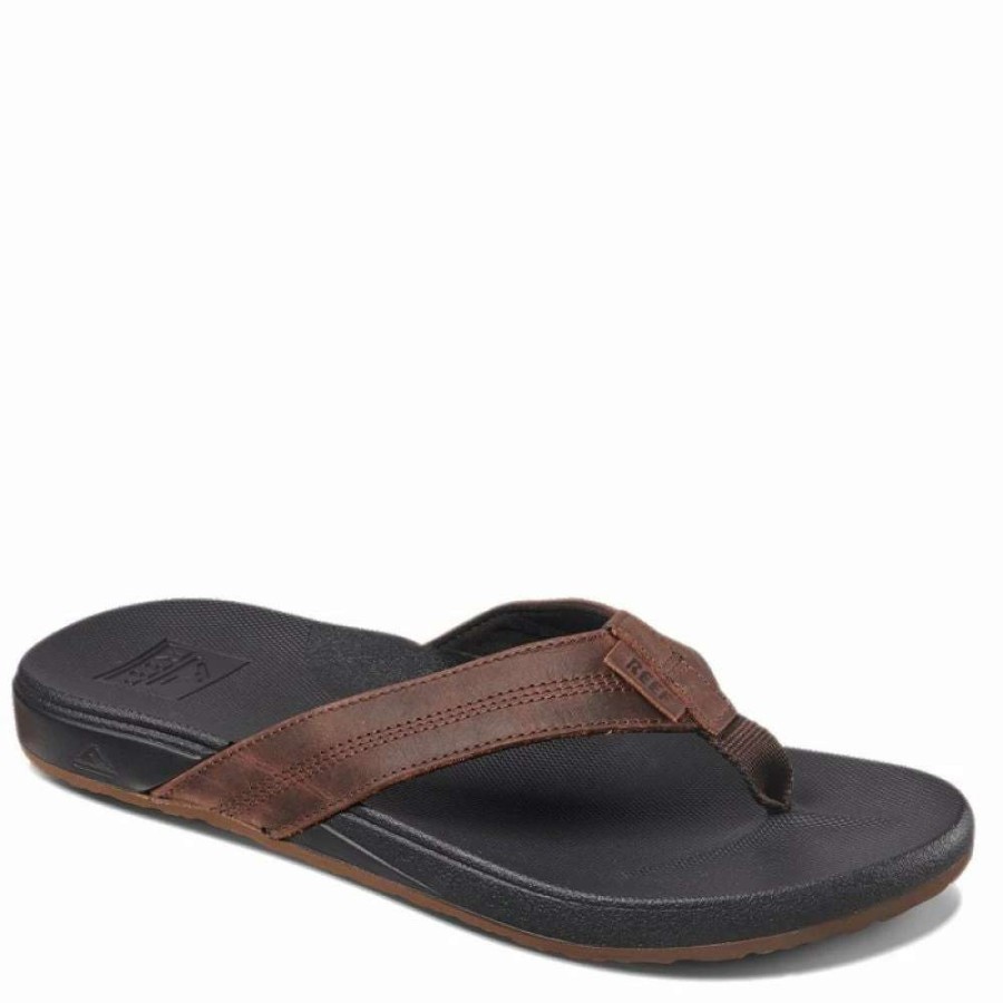 Flip-Flops * | Reef Men'S Cushion Bounce Phantom Le In Black/Brown