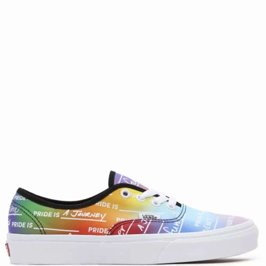 Low Top * | Vans Pride Authentic In Rainbow/True White