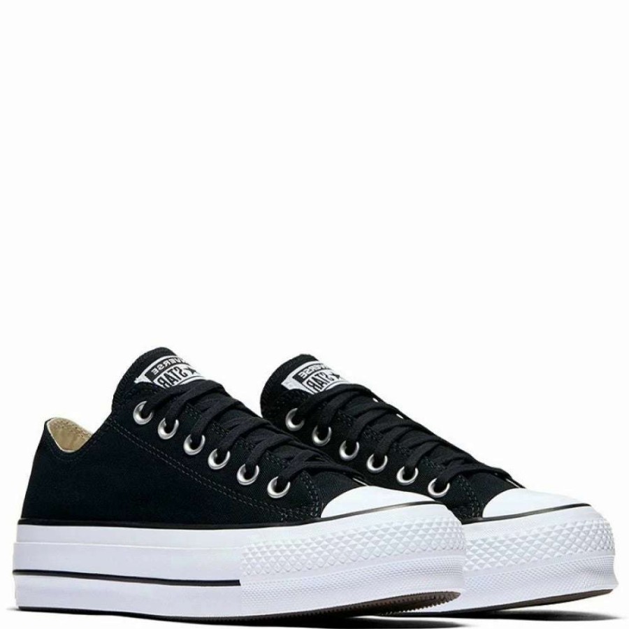 Low Top * | Converse Women'S Chuck Taylor All Star Lift Low Top In Black