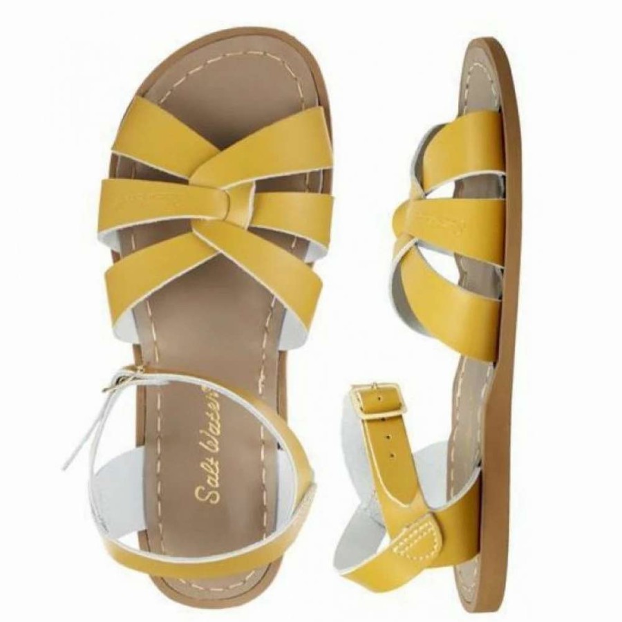 Strap Sandals * | Salt Water Women'S Original Sandal In Mustard