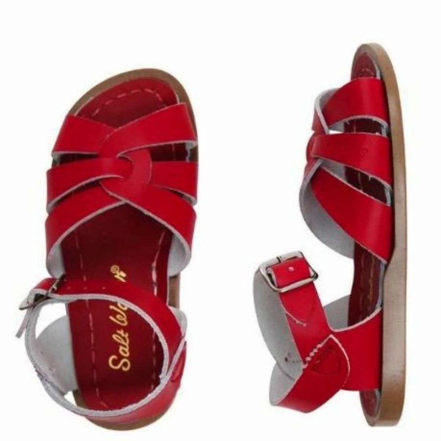 Strap Sandals * | Salt Water Women'S Original Sandal In Red