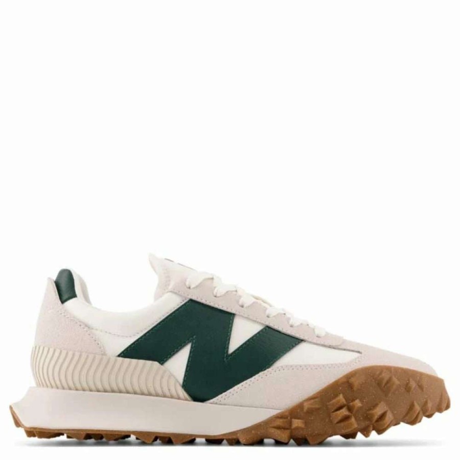 Low Top * | New Balance Men'S Xc-72 In Sea Salt With Nightwatch Green And Team Red