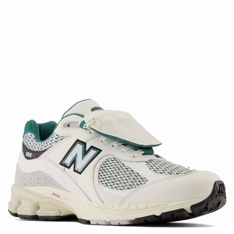 Athletic * | New Balance Men'S 2002R In Sea Salt With Vintage Teal And White