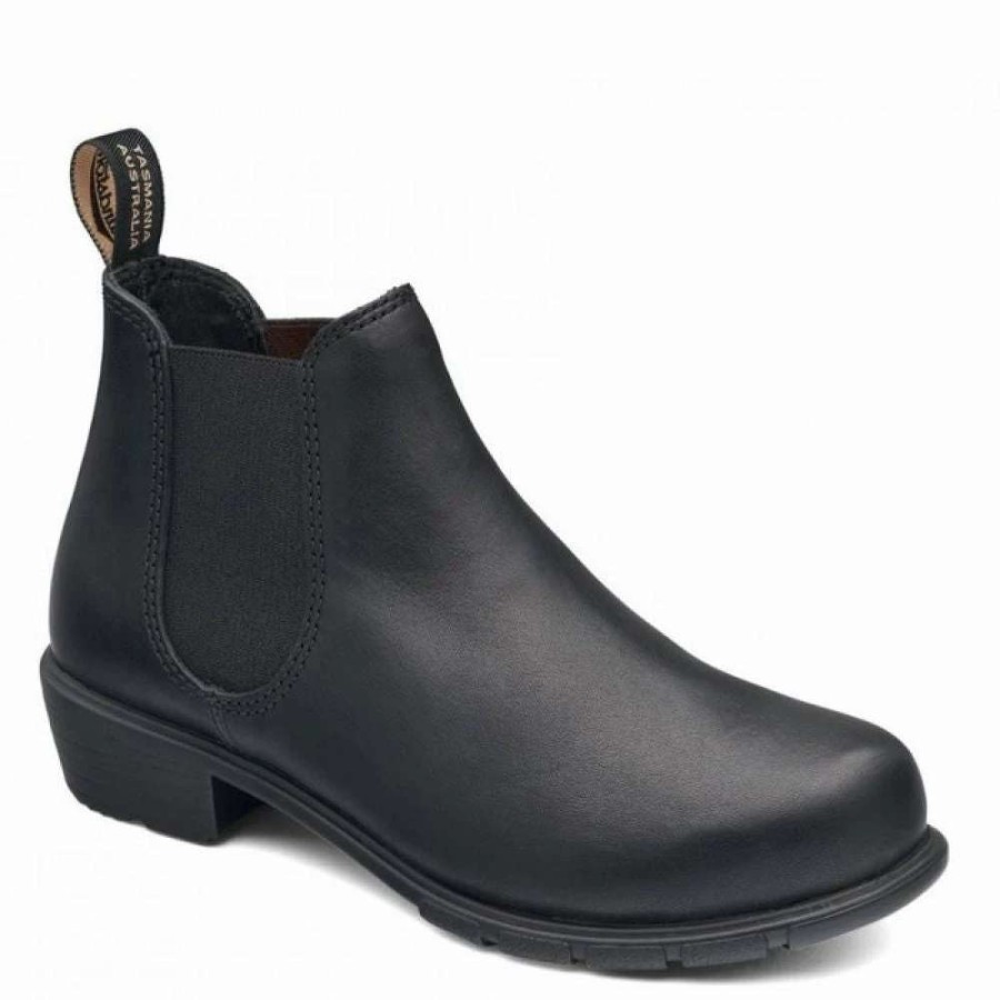 Ankle Boots * | Blundstone Women'S Series Low Heel 2068 In Black