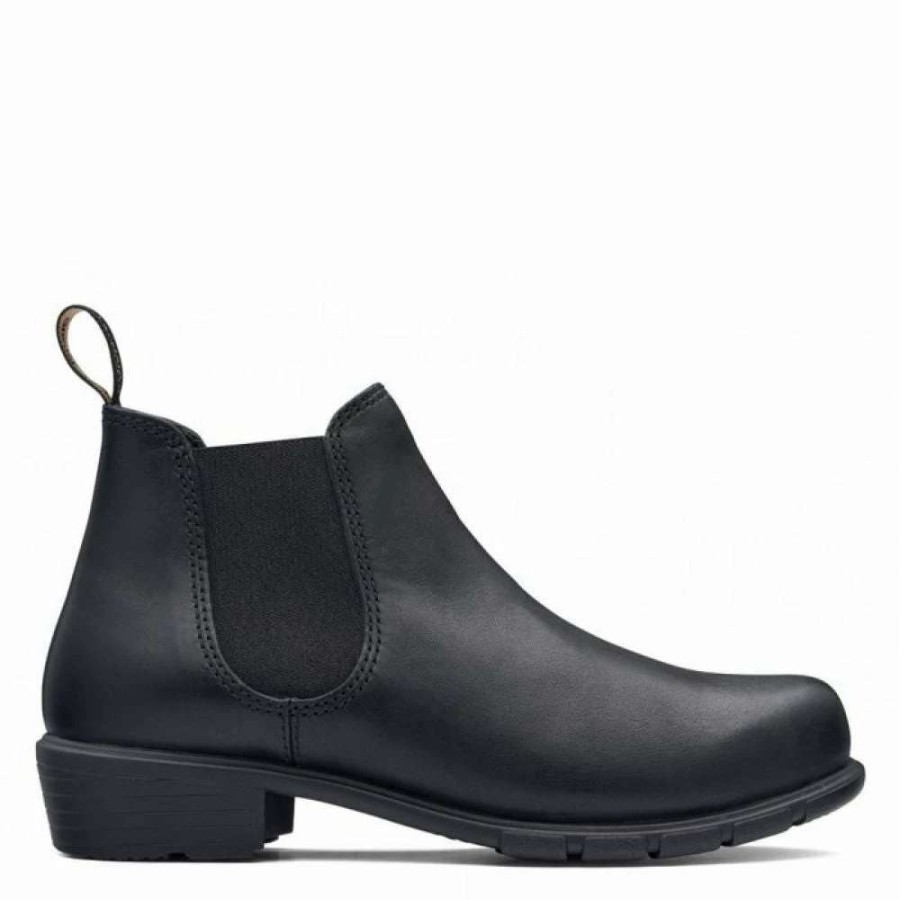 Ankle Boots * | Blundstone Women'S Series Low Heel 2068 In Black