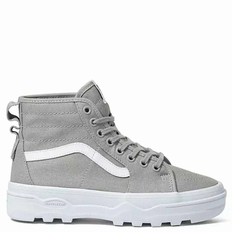 High Top * | Vans Women'S Sentry Sk8-Hi In Heavy Canvas Drizzle