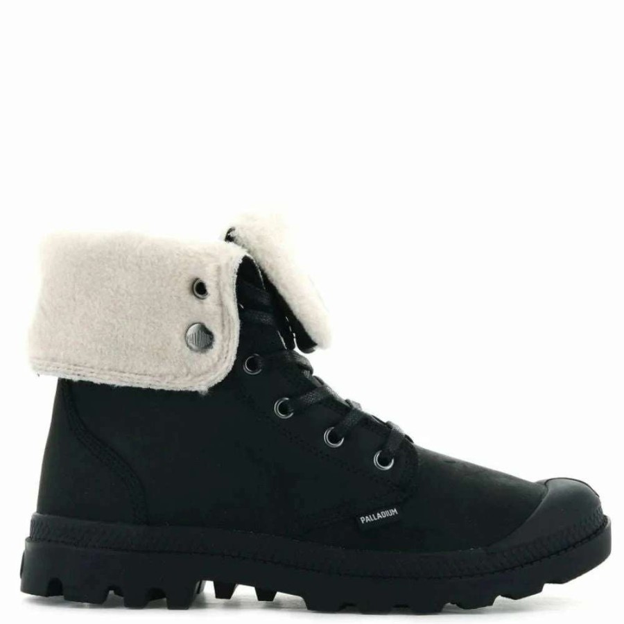 Ankle Boots * | Palladium Baggy Leather Ess Wps In Black