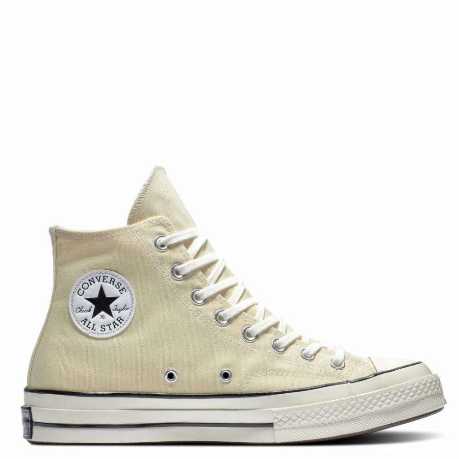 High Top * | Converse Chuck 70 No Waste Canvas In Lemon Drop/Egret/Black