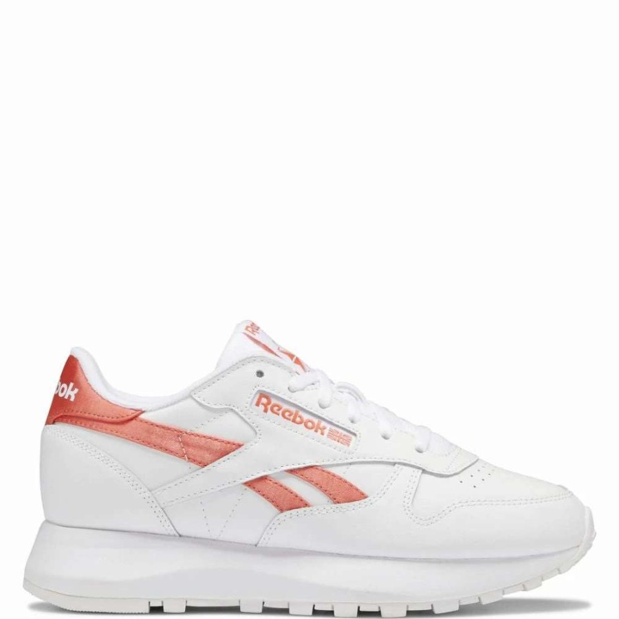 Low Top * | Reebok Women'S Classic Leather Sp In Ftwwht/Ftwwht/Smorfl