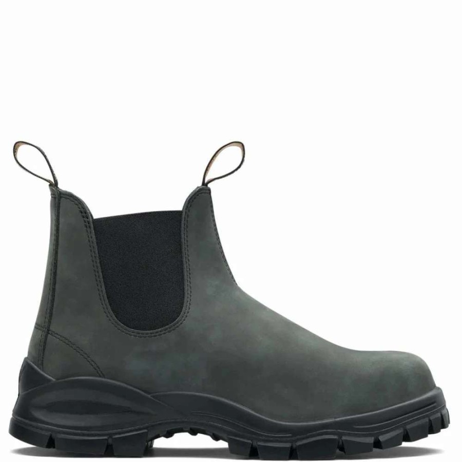 Ankle Boots * | Blundstone Lug Sole 2238 In Rustic Black