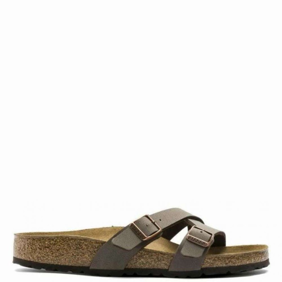 Strap Sandals * | Birkenstock Yao Birko-Flor In Mocha (Narrow Width)