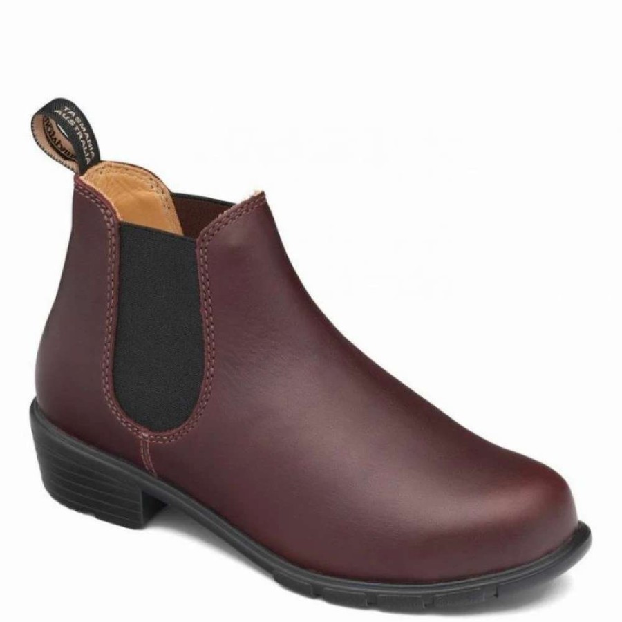 Ankle Boots * | Blundstone Women'S Series Low Heel 2176 In Shiraz