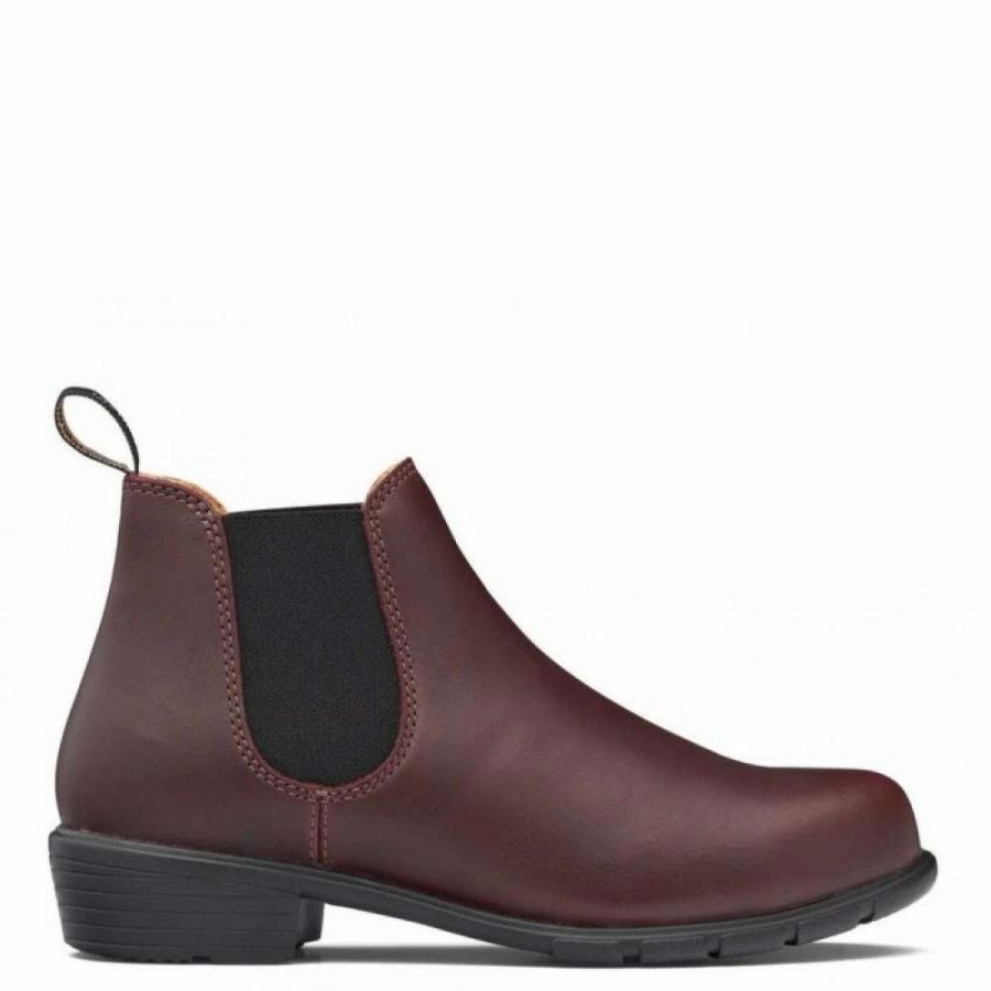 Ankle Boots * | Blundstone Women'S Series Low Heel 2176 In Shiraz