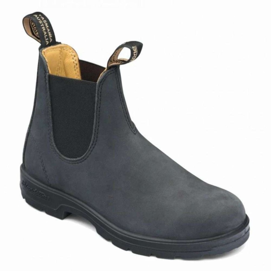 Ankle Boots * | Blundstone Classic 587 In Rustic Black