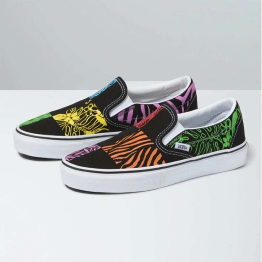 Low Top * | Vans X Crayola Classic Slip-On In Diy/Trace Your Dreams