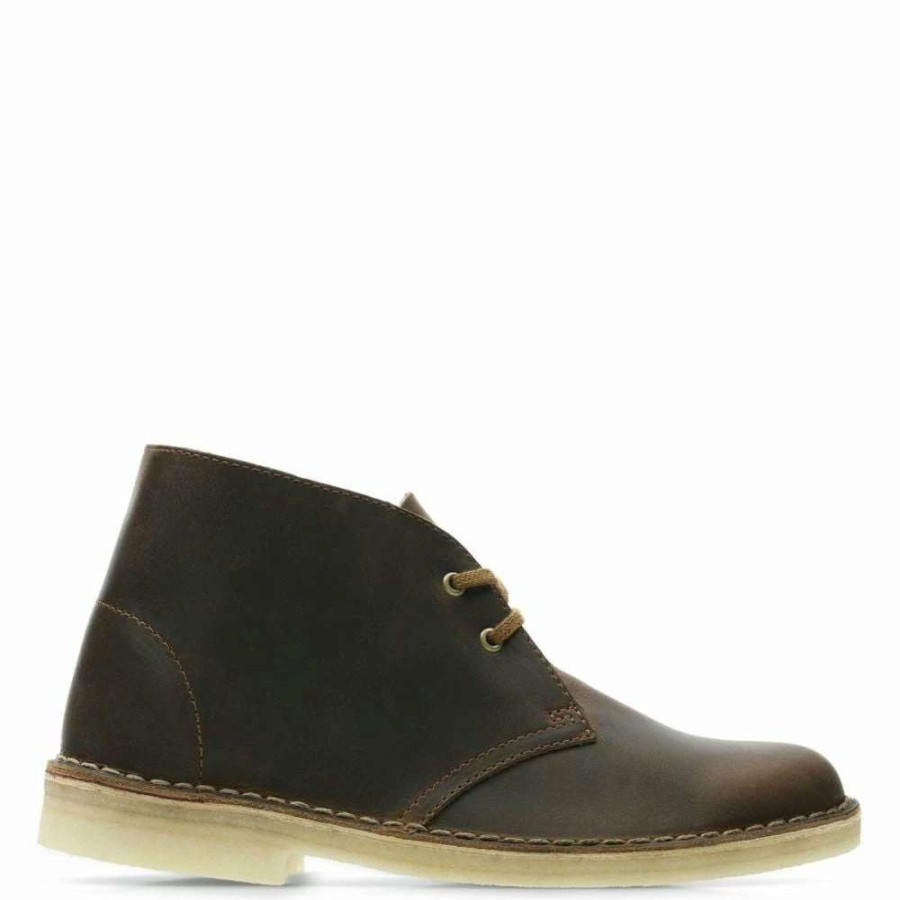 Ankle Boots * | Clarks Women'S Desert Boot In Beeswax