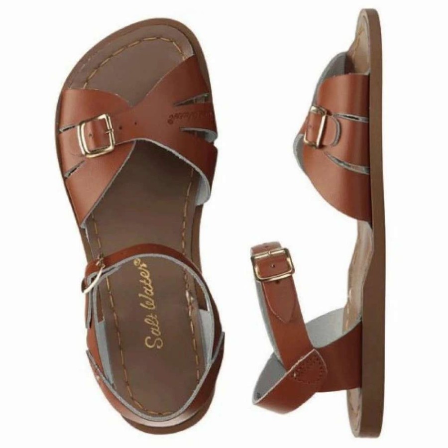 Strap Sandals * | Salt Water Women'S Classic Sandal In Tan