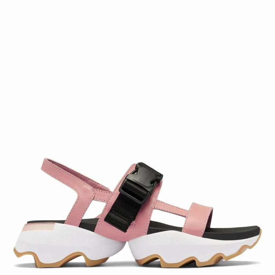 Strap Sandals * | Sorel Women'S Kinetic Impact Sling In Eraser Pink/White