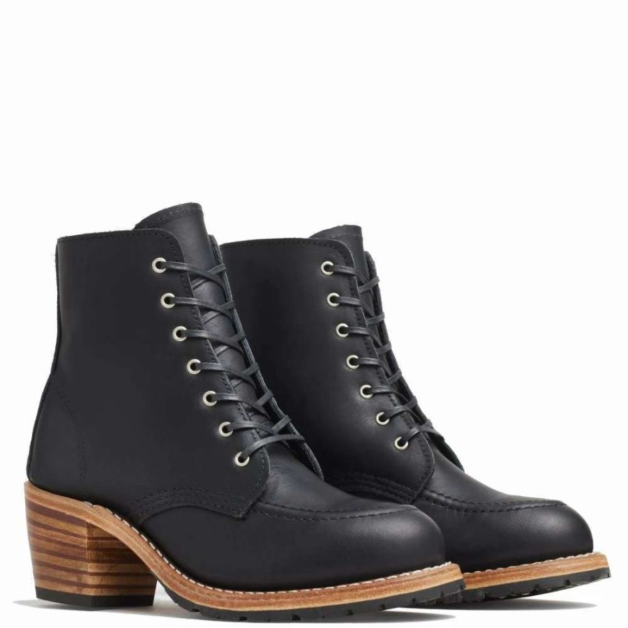 Ankle Boots * | Red Wing Shoes Red Wing Women'S Clara 3405 In Black